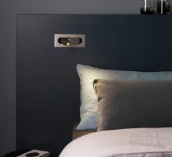 Applique*Astro Applique, Liseuse, Digit LED II, , LED, 2700K, 131lm, L19cm, H8cm - Lighting bronze