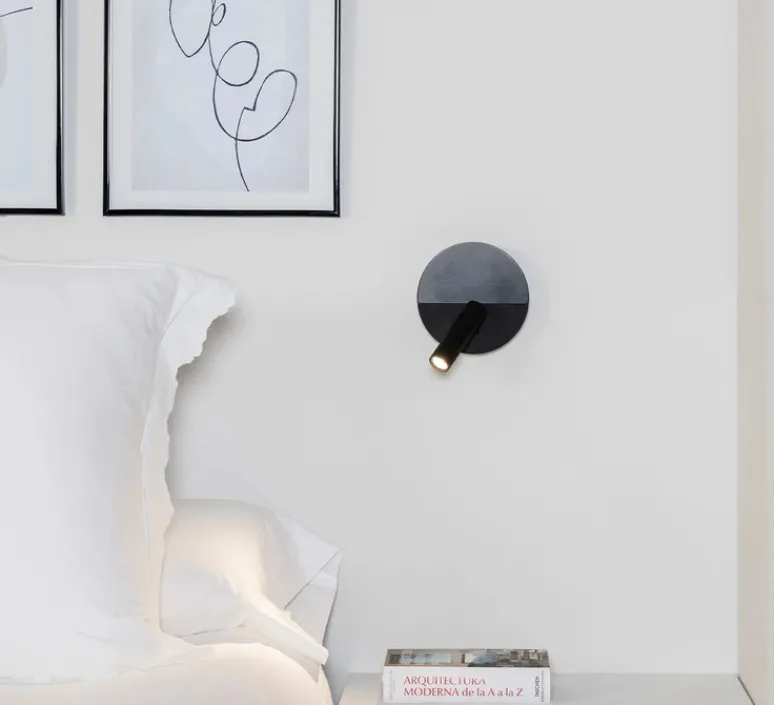 Applique*Faro Applique, liseuse, Duas, , LED, 2700K, 240 lm, L14,4cm, H18,3cm - noir