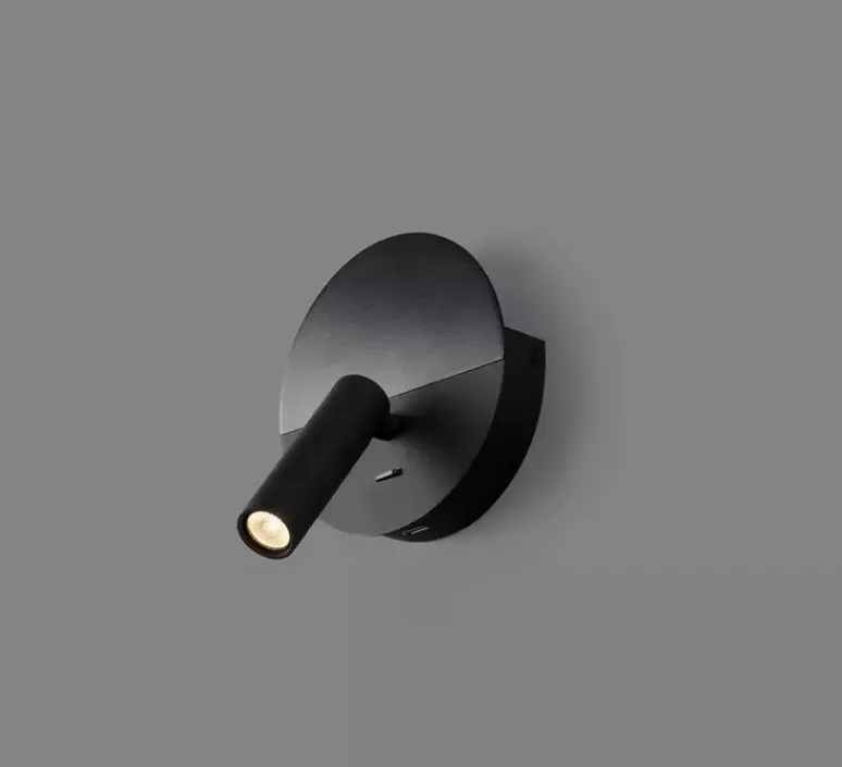 Applique*Faro Applique, liseuse, Duas, , LED, 2700K, 240 lm, L14,4cm, H18,3cm - noir