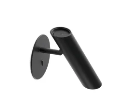 Applique*Faro Applique liseuse en saillie, Leo, , LED, 2700K, 299 lm, L10cm, H16cm - noir
