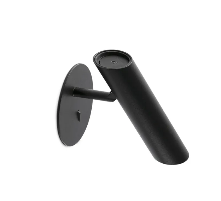 Applique*Faro Applique liseuse en saillie, Leo, , LED, 2700K, 299 lm, L10cm, H16cm - noir