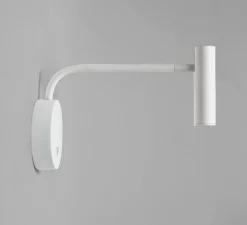 Applique*Astro Applique, liseuse, Enna, , IP20, LED, orientable, avec interrupteur, 104lm, 2700K, L10cm, H17,5cm - blanc mat
