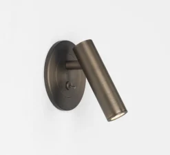 Applique*Astro Applique, Liseuse, Enna Recess Switched, , LED, 2700K, 151lm, L9cm, H10cm - Lighting Bronze