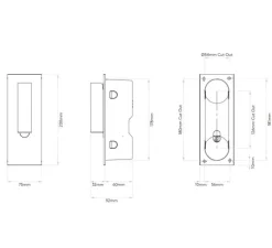Applique, Liseuse, Fuse 3, blanc mat, LED, 2700K, 185 lm, L7,5cm, H20cm - Astro