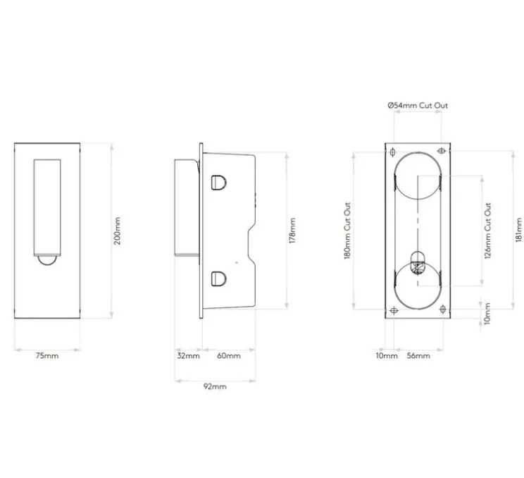 Applique, Liseuse, Fuse 3, blanc mat, LED, 2700K, 185 lm, L7,5cm, H20cm - Astro