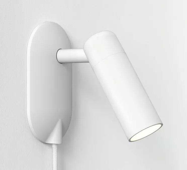 Applique, liseuse, Gio, blanc mat, L8cm, H14cm - Astro