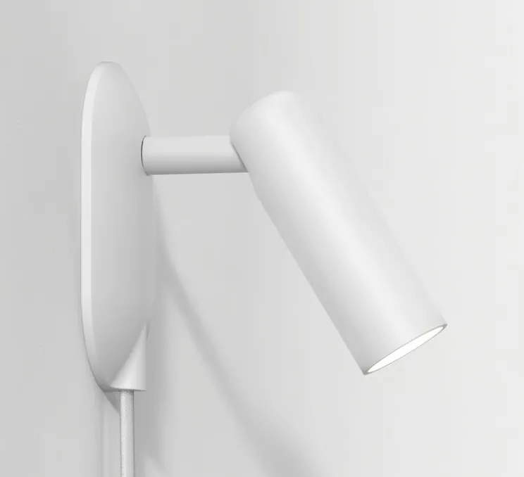 Applique, liseuse, Gio, blanc mat, L8cm, H14cm - Astro