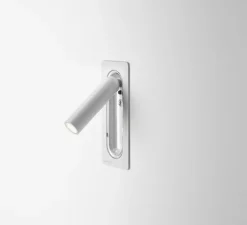 Applique*Marset Applique, liseuse, Ledtube, , LED, 2700k, 150lm, H17cm - blanc