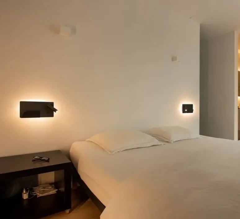 Applique*SLV Applique, Liseuse, Somnila Gauche, , LED, 3000K, 490 lm, L28cm, H16cm - noir