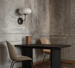 Applique*Gubi Applique, Liseuse, Stemlite, , Ø32cm, H42cm - Black Chrome