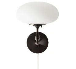 Applique*Gubi Applique, Liseuse, Stemlite, , Ø32cm, H42cm - Black Chrome