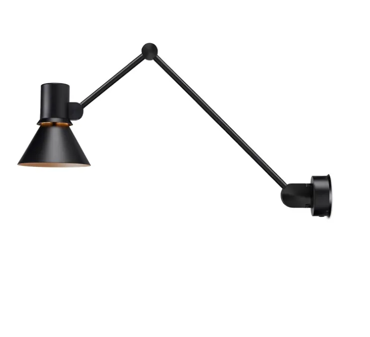 Applique, Liseuse, Type 80 W3 sans cable, Matte Black, L33cm, H22cm - Anglepoise