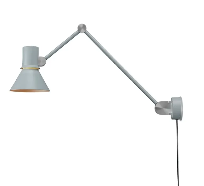 Enfants|Lampe*Anglepoise Applique, Liseuse, Type 80 W3 avec cable , , Ø14.5 cm, L53cm - Grey Mist