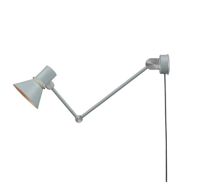 Enfants|Lampe*Anglepoise Applique, Liseuse, Type 80 W3 avec cable , , Ø14.5 cm, L53cm - Grey Mist