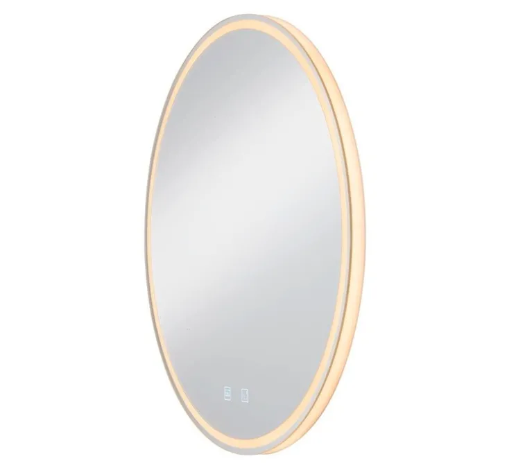 Applique, miroir lumineux, Trukko, aluminium, IP44, LED, dim, 3000/4000/6500K, 1270/1260/1260 lm, L60cm, H60cm - SLV