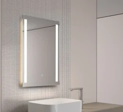 Applique*MDC Applique, miroir lumineux, Reflex, , IP44, LED, dim, 3000-4000-5500K, 1800 lm, L50cm, H70cm - finition miroir