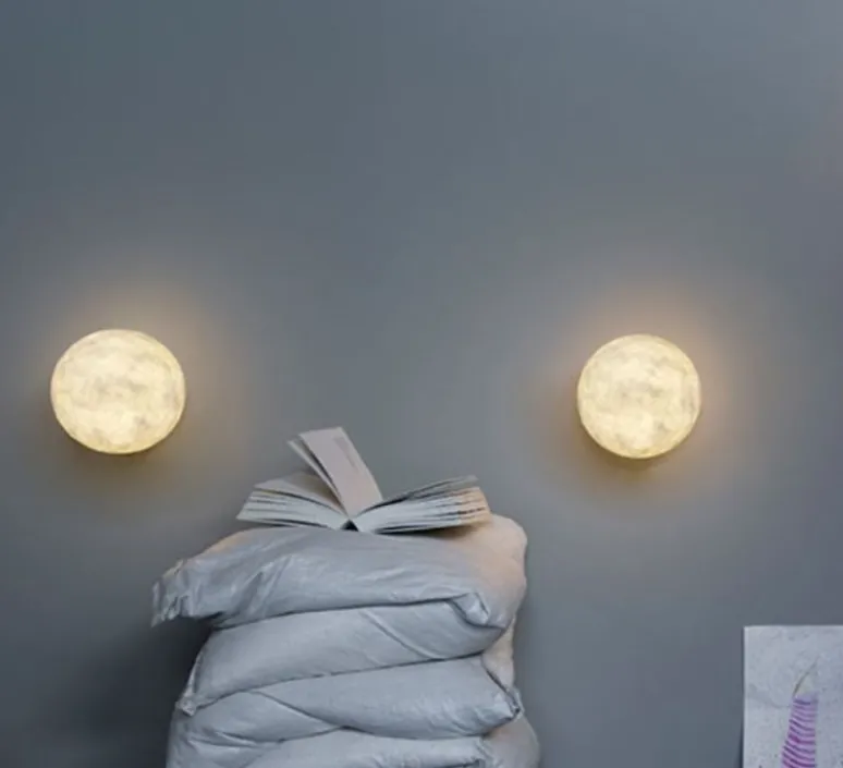 Enfants|Applique*In-es.artdesign Applique, Moon Micro, , ø18cm, blanc