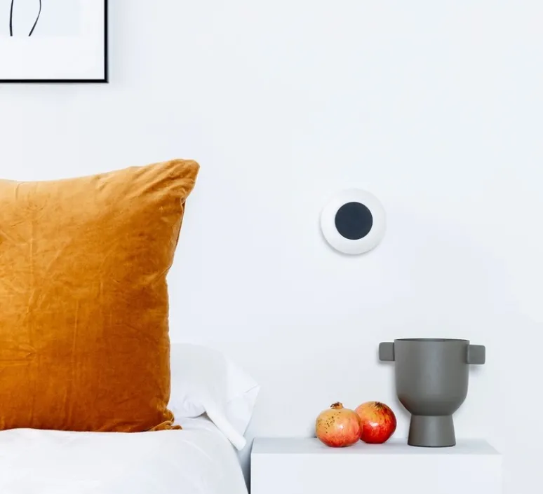 Applique*Faro Applique, Moy Led, , IP44, LED, 3000K, 220 lm, Ø14cm, P13cm - noir mat