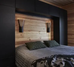 Applique*Secto Design Applique murale, 4231, , 3000K, 370lm, H45cm, L25cm - noir