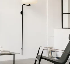 Applique*Astep Applique murale, 2065, , Ø53,8cm, H190cm - noir et blanc