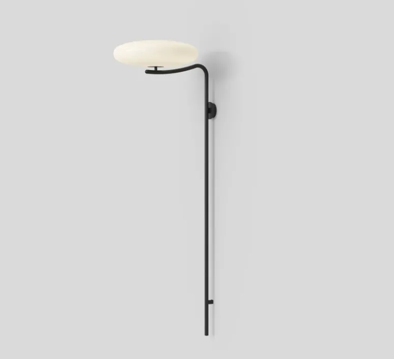 Applique*Astep Applique murale, 2065, , Ø53,8cm, H190cm - noir et blanc