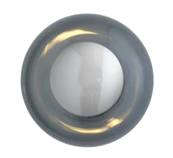 Applique murale - Plafonnier, Horizon 21, gris fumé, Ø21cm, H16,5cm - Ebb and Flow