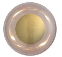 Applique*Ebb and Flow Applique murale - Plafonnier, Horizon 21, , Ø21cm, H16,5cm - vieux rose