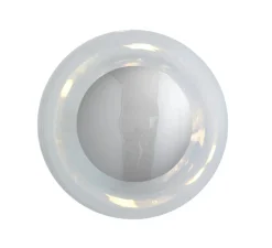 Applique*Ebb and Flow Applique murale - Plafonnier, Horizon 21, , Ø21cm, H16,5cm - transparent argent