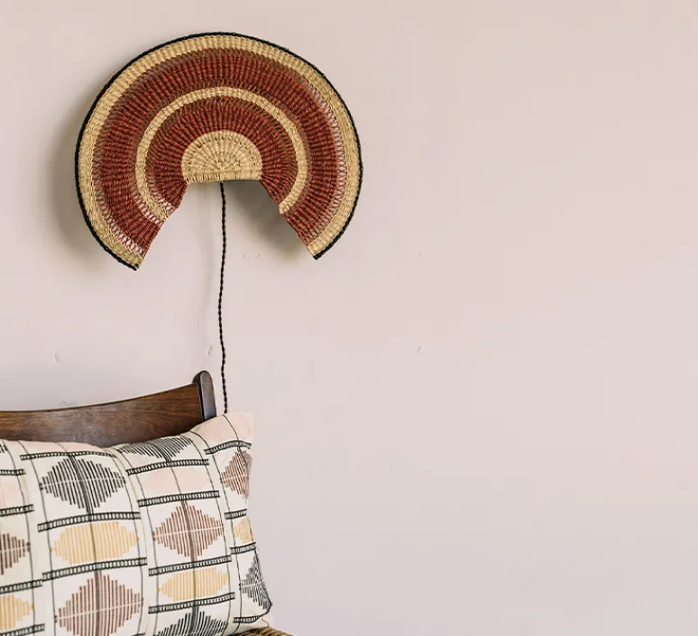 Applique*Golden Editions Applique murale, Admirador Large, , L39cm, H33cm - orange gingembre