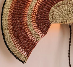 Applique*Golden Editions Applique murale, Admirador Large, , L39cm, H33cm - orange gingembre