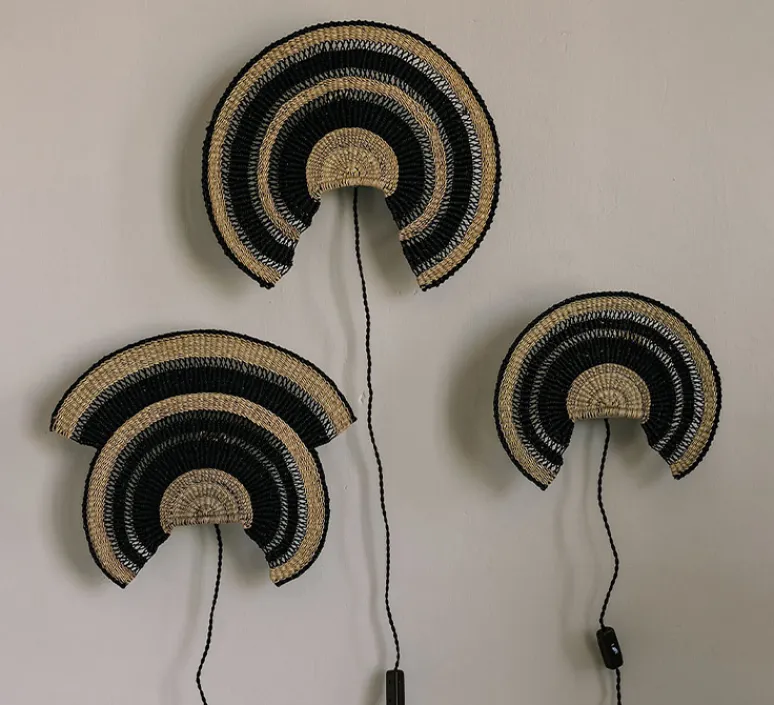 Applique*Golden Editions Applique murale, Admirador Large, , L39cm, H33cm - bleu minuit