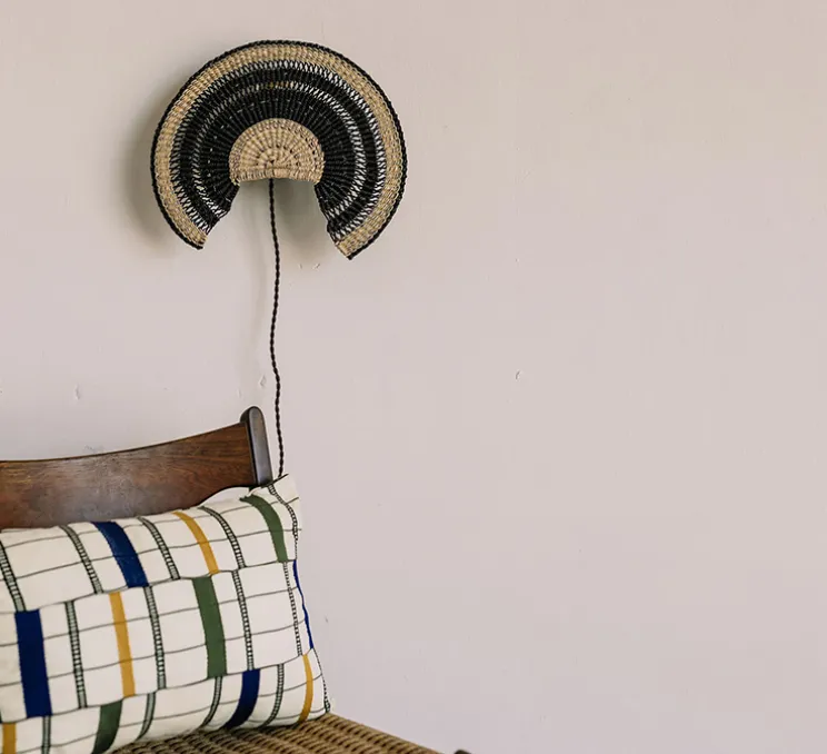 Applique murale, Admirador Small, bleu minuit, L29cm, H25,5cm - GOLDEN Editions