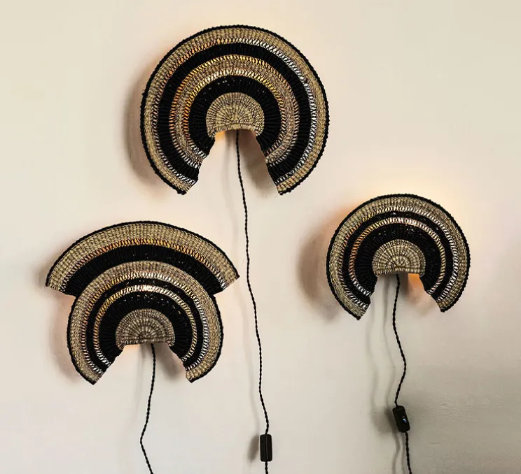 Applique murale, Admirador Small, bleu minuit, L29cm, H25,5cm - GOLDEN Editions