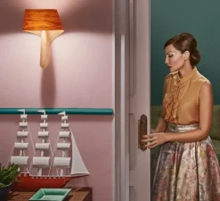 Applique*LZF Applique murale, Air, bois naturel d'hêtre , H33cm - en hêtre