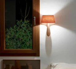 Applique*LZF Applique murale, Air, bois naturel d'hêtre , H33cm - en hêtre