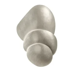 Applique*Hudson Valley Lighting Applique murale, Akemi, acier, L41,3cm, H56,51cm - feuille d'argent