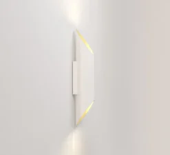 Applique*Astro Applique murale, Ako 420, , LED, dim, 2700K, 531 lm, L13cm, H42cm - blanc, or