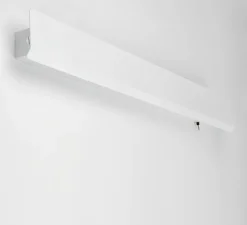 Applique murale, Albert, blanc, L68cm, H7,5cm - Zangra