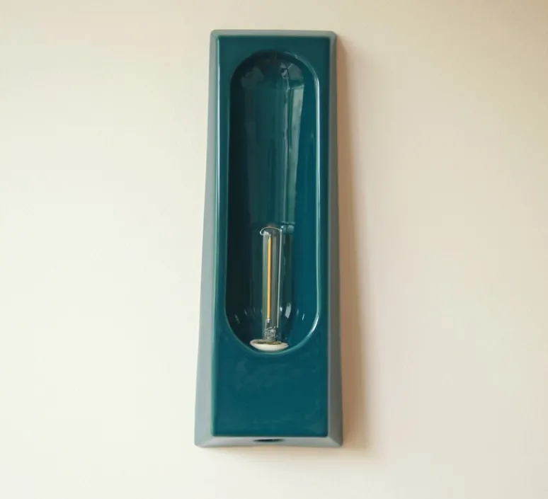 Applique*Violaine D'Harcourt Applique murale, Alcove, , L12cm, H33cm - bleu marin