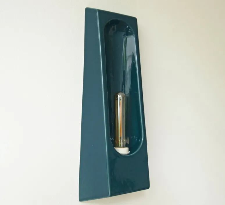 Applique*Violaine D'Harcourt Applique murale, Alcove, , L12cm, H33cm - bleu marin