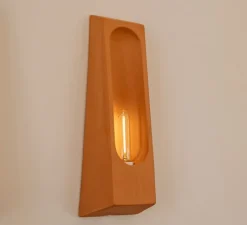 Applique*Violaine D'Harcourt Applique murale, Alcove, , L12cm, H33cm - Terracotta matte