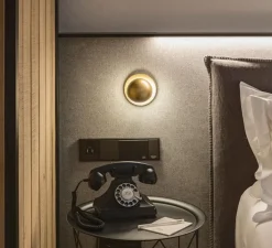 Applique*Estiluz Applique murale, Alfi A-3740A1R, , LED, dim, 2700K, 350 lm, Ø9,3cm, H11cm - or mat