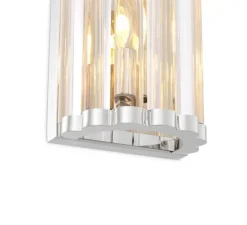 Applique*Eichholtz Applique murale, Almafi S, , L15cm, H38cm - nickel