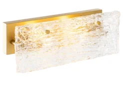 Applique*Eichholtz Applique murale, Almeria, , L39,5cm, H15cm - laiton, verre