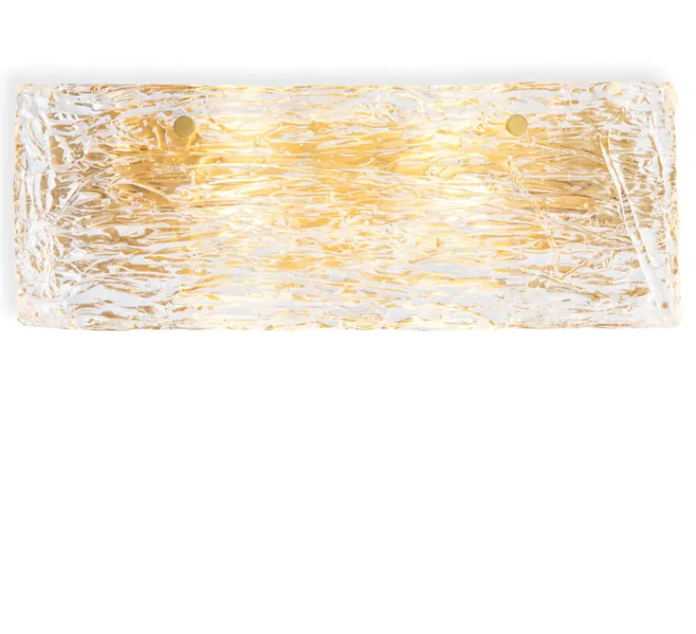 Applique*Eichholtz Applique murale, Almeria, , L39,5cm, H15cm - laiton, verre