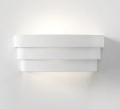 Applique*Astro Applique murale, Amas 320, prêt à peindre, , L32cm, H12,5cm - blanc