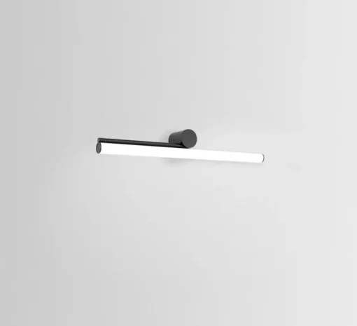 Applique*Marset Applique murale, Ambrosia A 90 left, , LED, 2700K, 1521 lm, L90cm, H9,3cm - noir