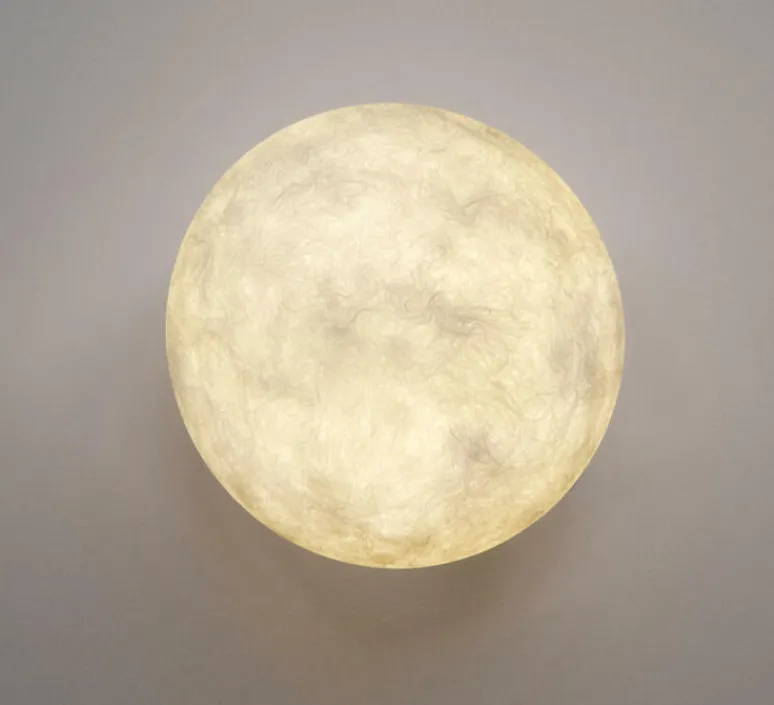 Enfants|Applique*In-es.artdesign Applique murale, A.Moon 1, , ø25cm, blanc