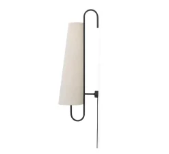 Applique*Ferm Living Applique murale, Ancora, , Ø21,6cm, H98,5cm - noir