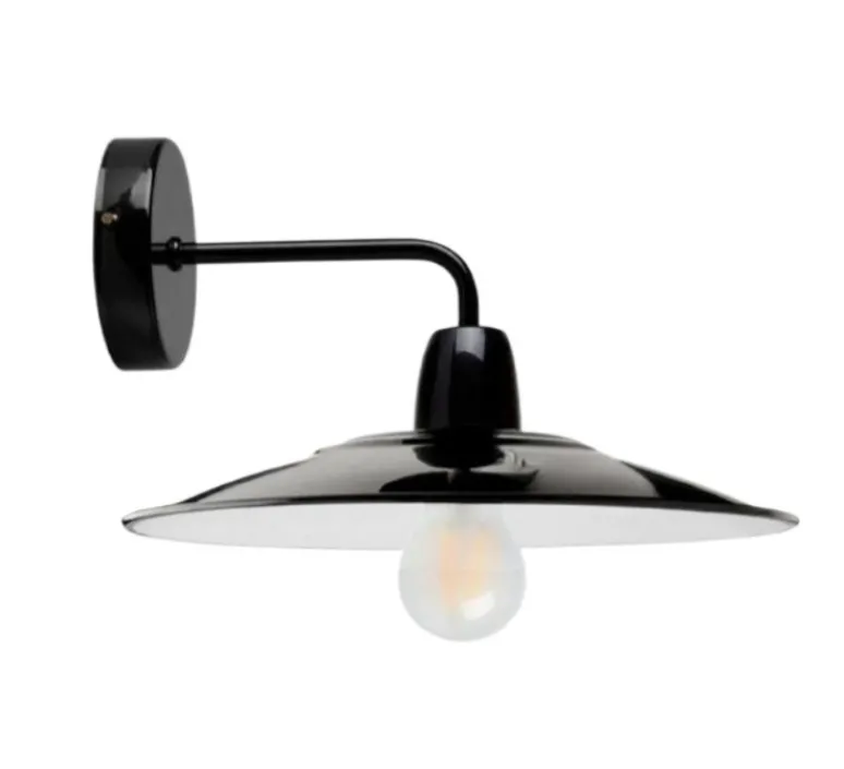 Applique*Zangra Applique murale, Antoine, , L28,5cm, H16cm - noir